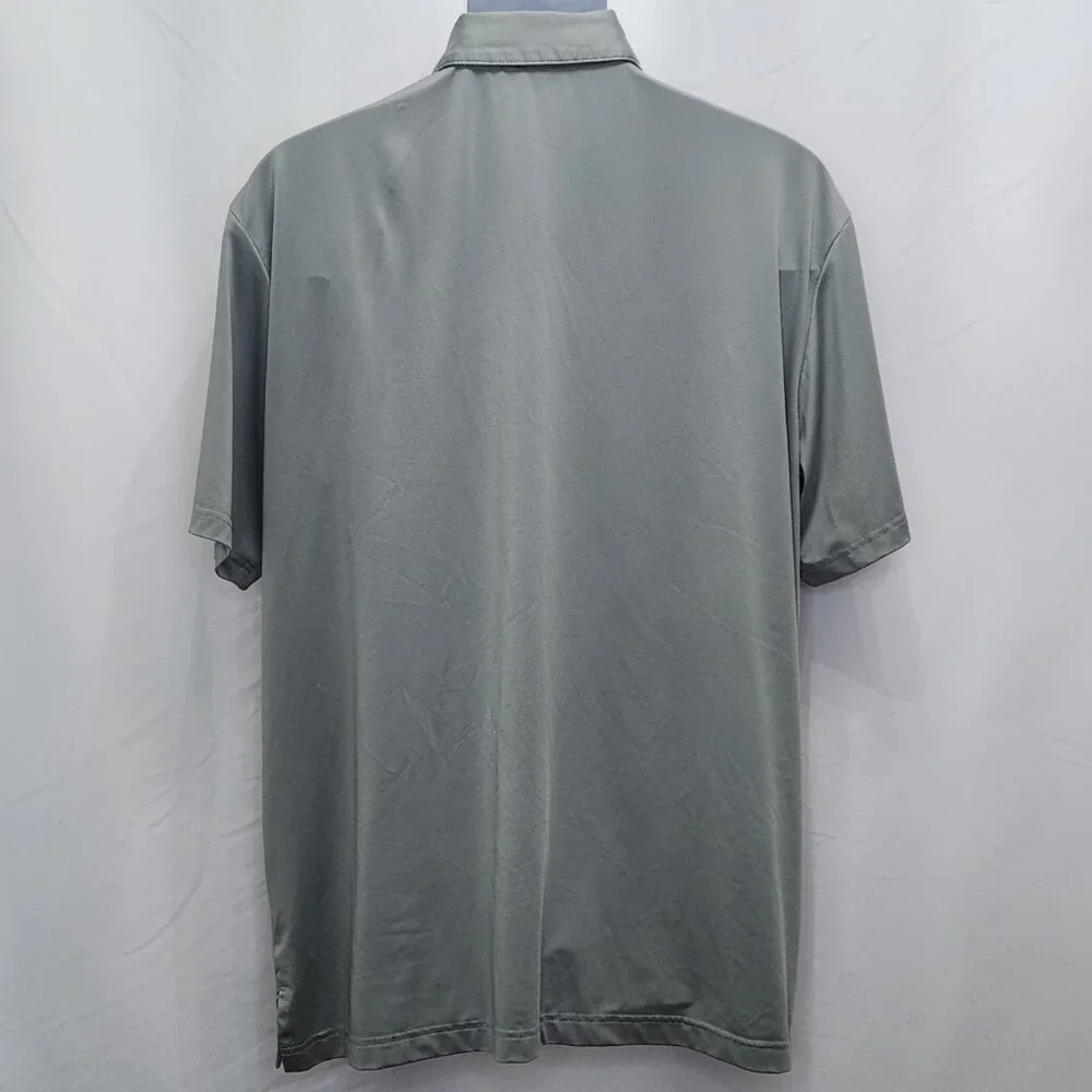 Adidas Performance Polo Shirt Mens XL Green Golf Short Sleeve Casual Work JJ01